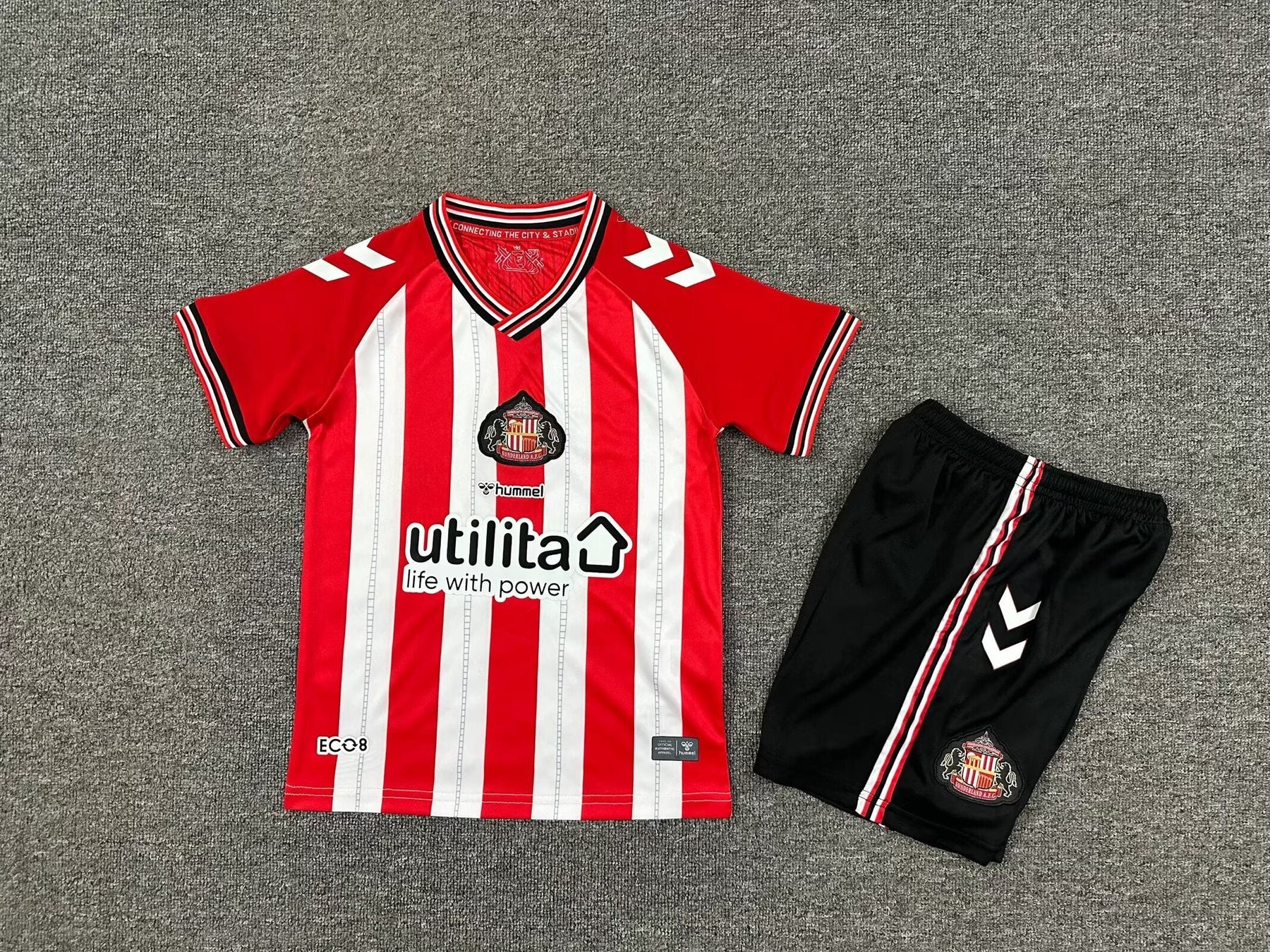 Kids Sunderland Hummel Home Kit 2025/26