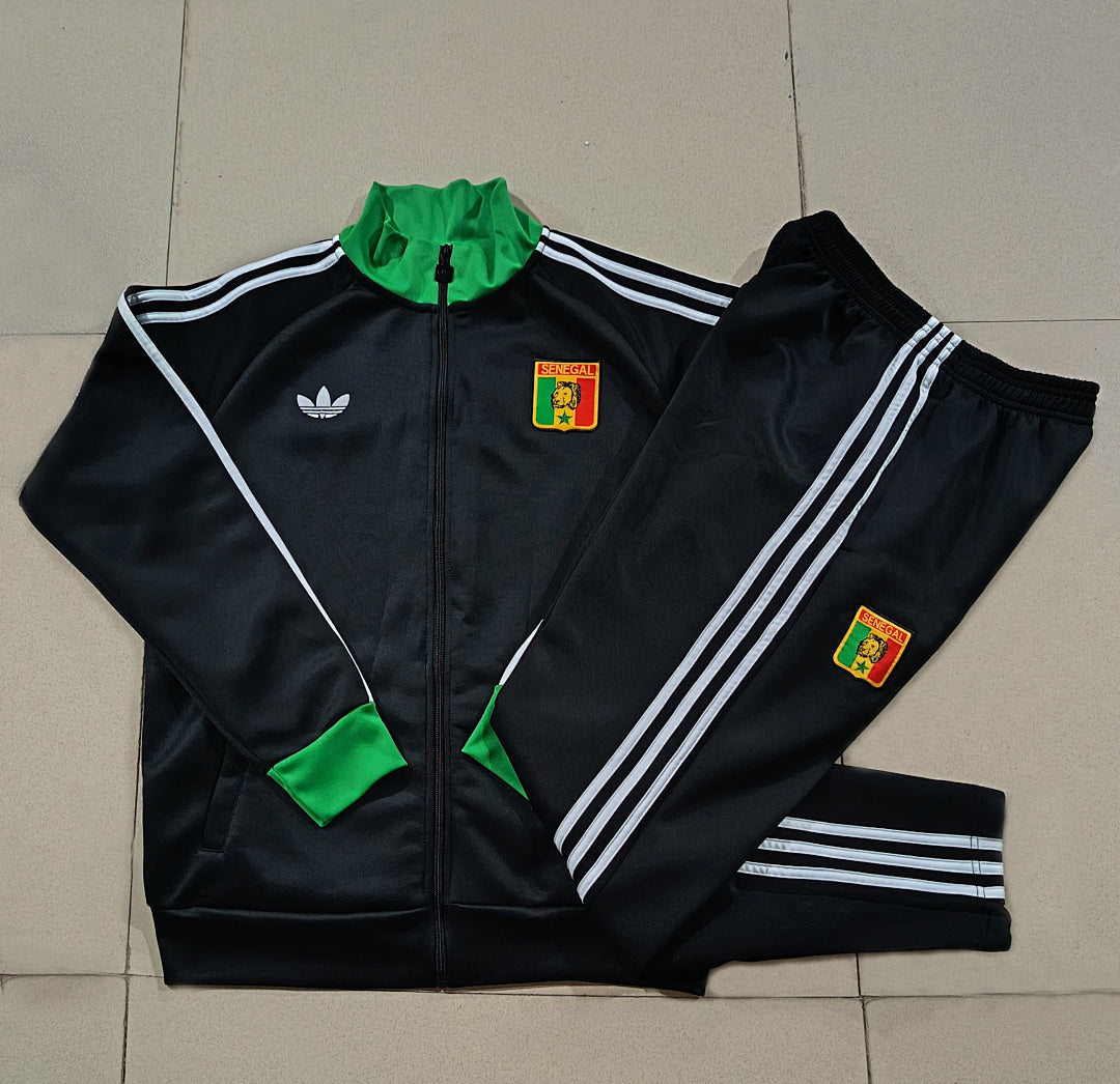 Senegal World Cup 2026 Hoodie TrackSuit Black Jacket