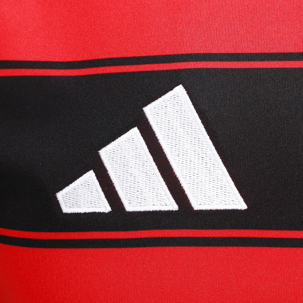 Regata Flamengo CRF Home 25/26 - Preto e Vermelho