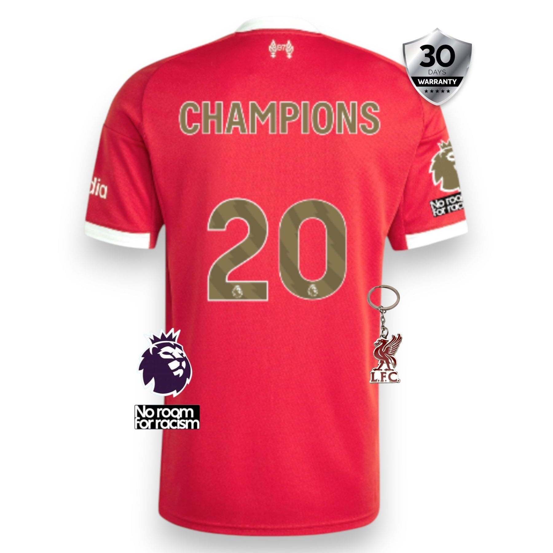 Liverpool Home Jersey 2025/26 - CHAMPIONS #20