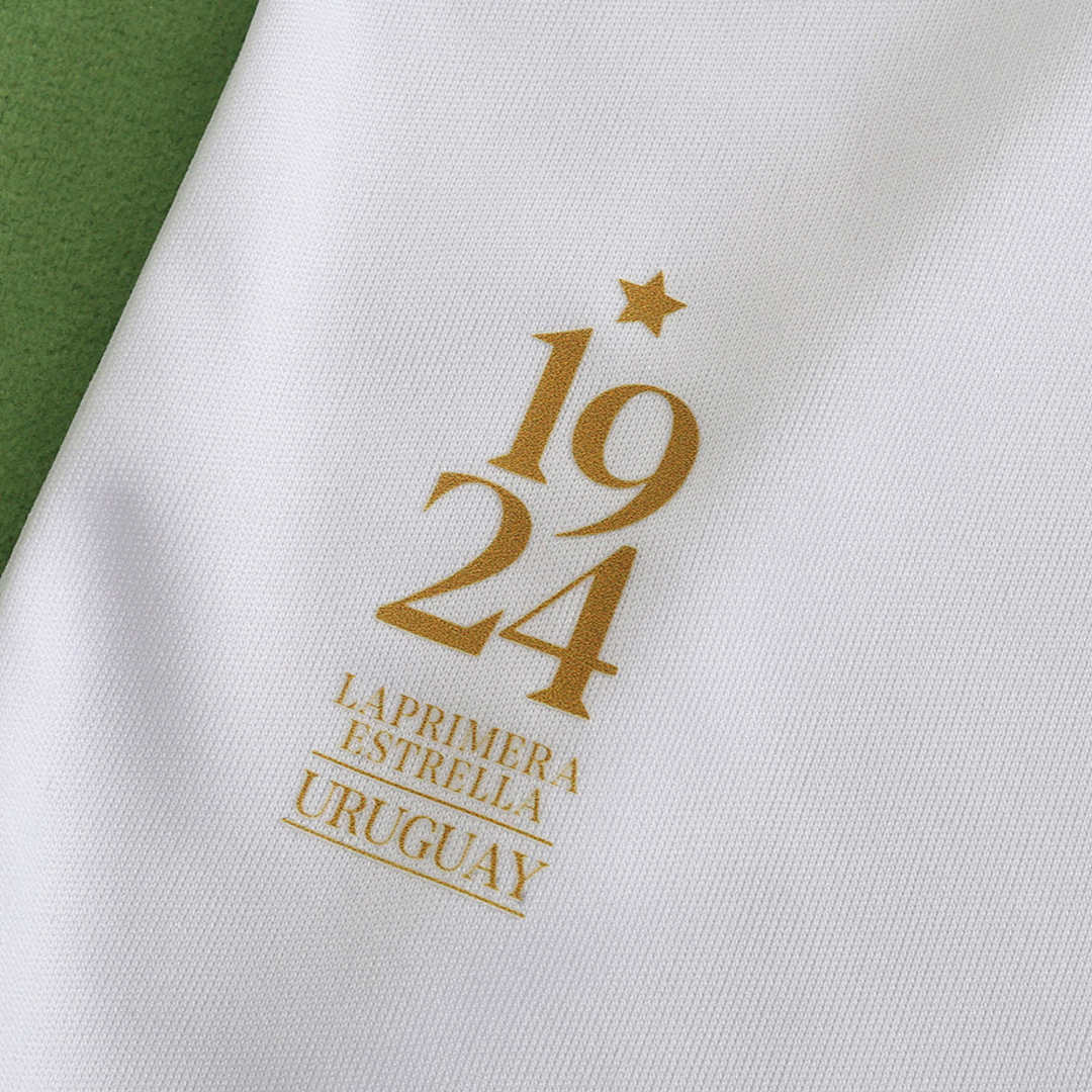 Uruguay UEFA White Commemorative Jersey 2024