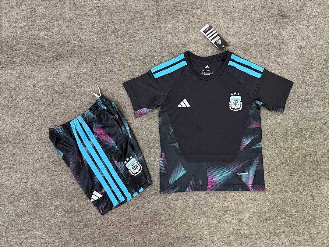 Kit Kids Argentina World Cup 2026 Goalkeeper Jersey