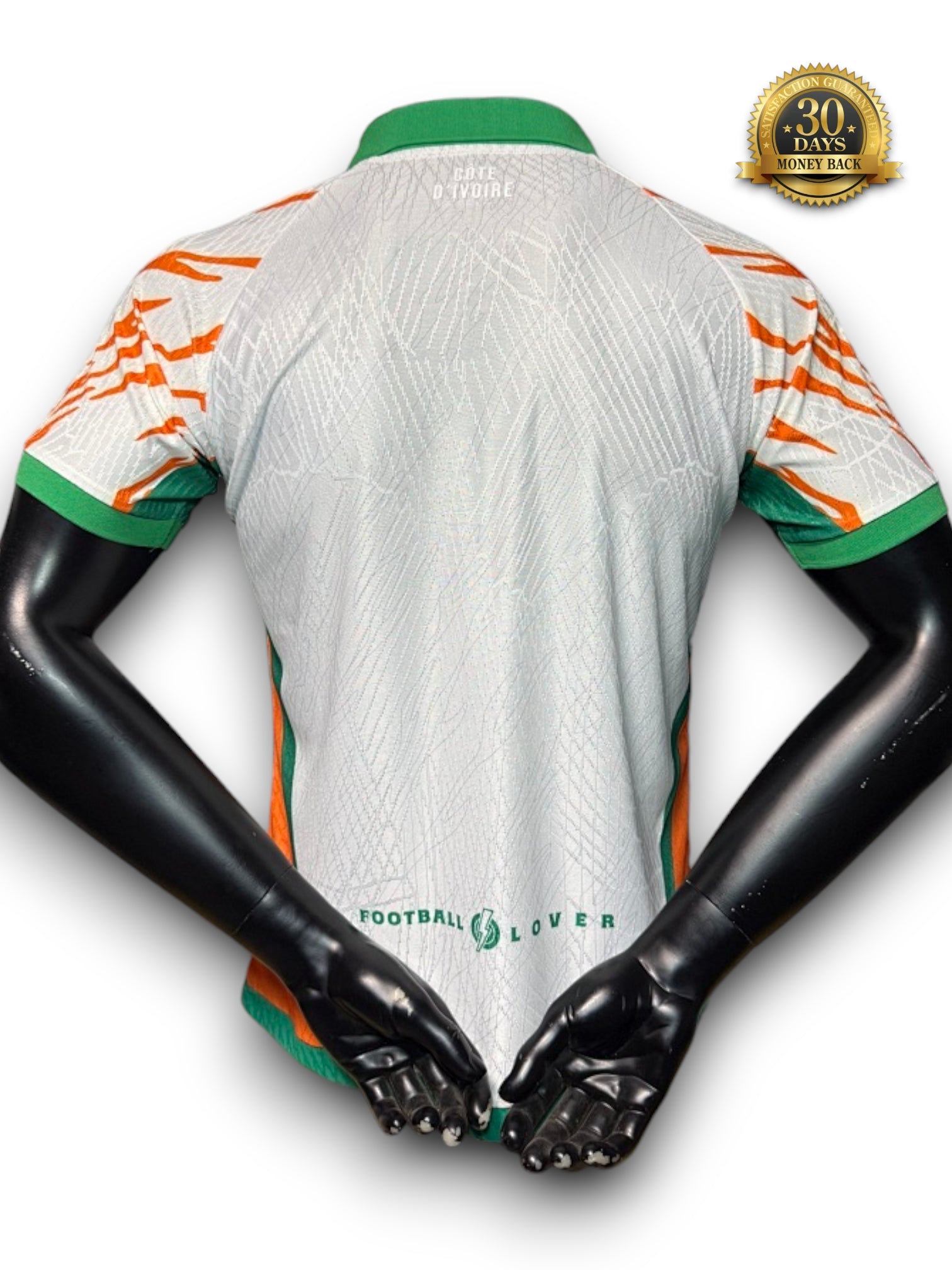 Ivory Coast Special Edition White Jersey - Player Version