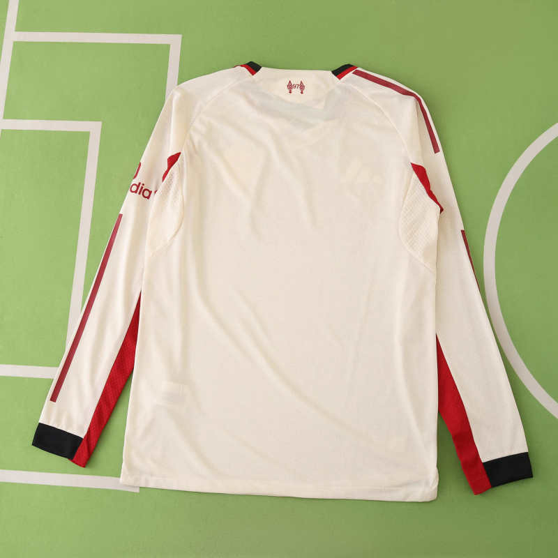 Liverpool Away Player Jersey 2025/26 - Long Sleeve