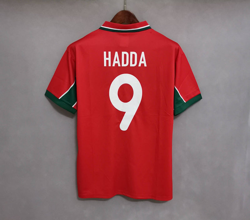 Morocco Away Red Retro Jersey 1998