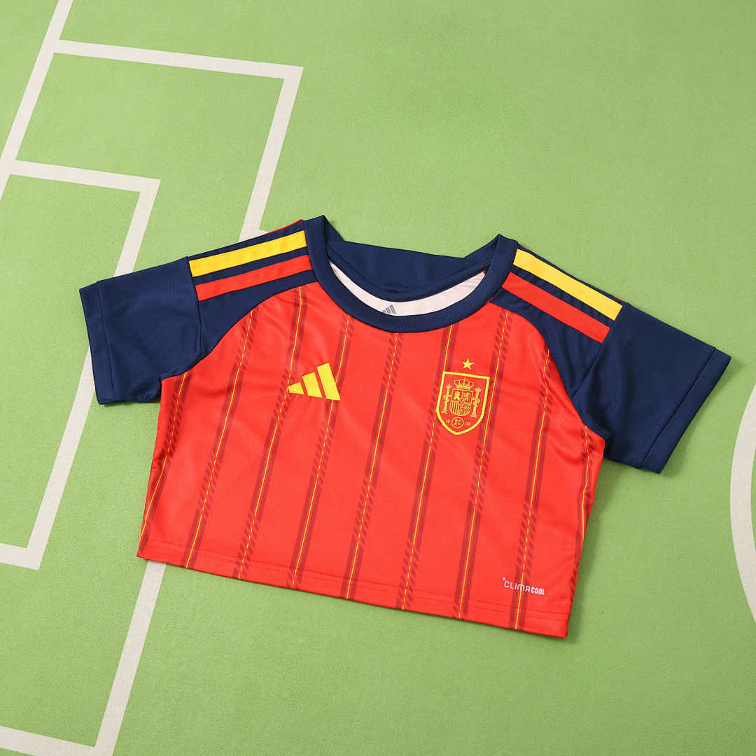 Spain World Cup 2026 Cropped - Women's