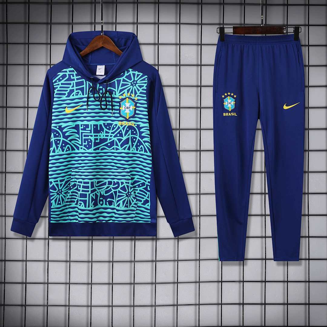 Brazil Hoodie Tracksuit III