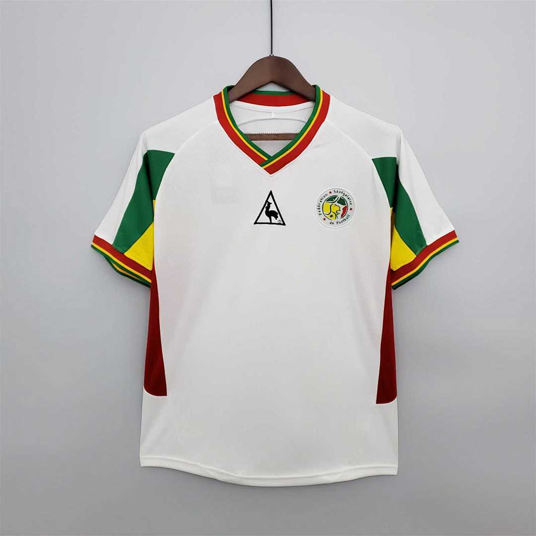 Senegal Retro Jersey White 2002