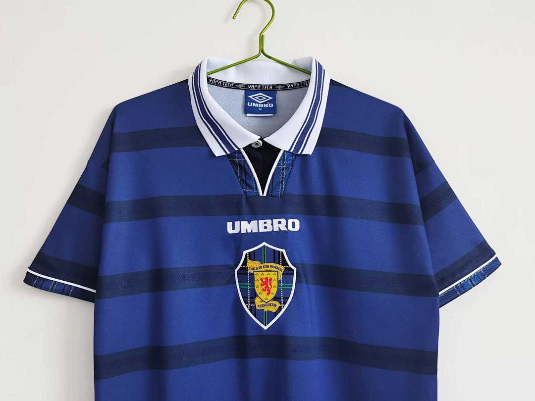 Scotland 1998/00 Home Jersey - Retro Version