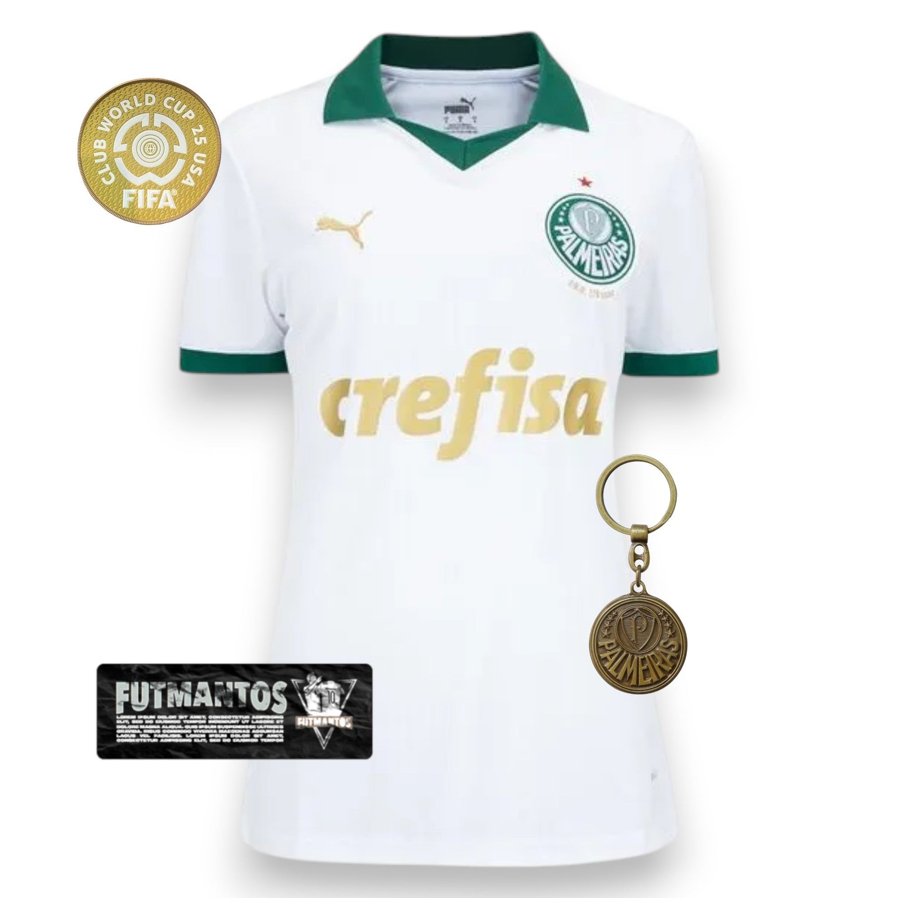Camisa Palmeiras I 24/25 - Feminina Super Mundial