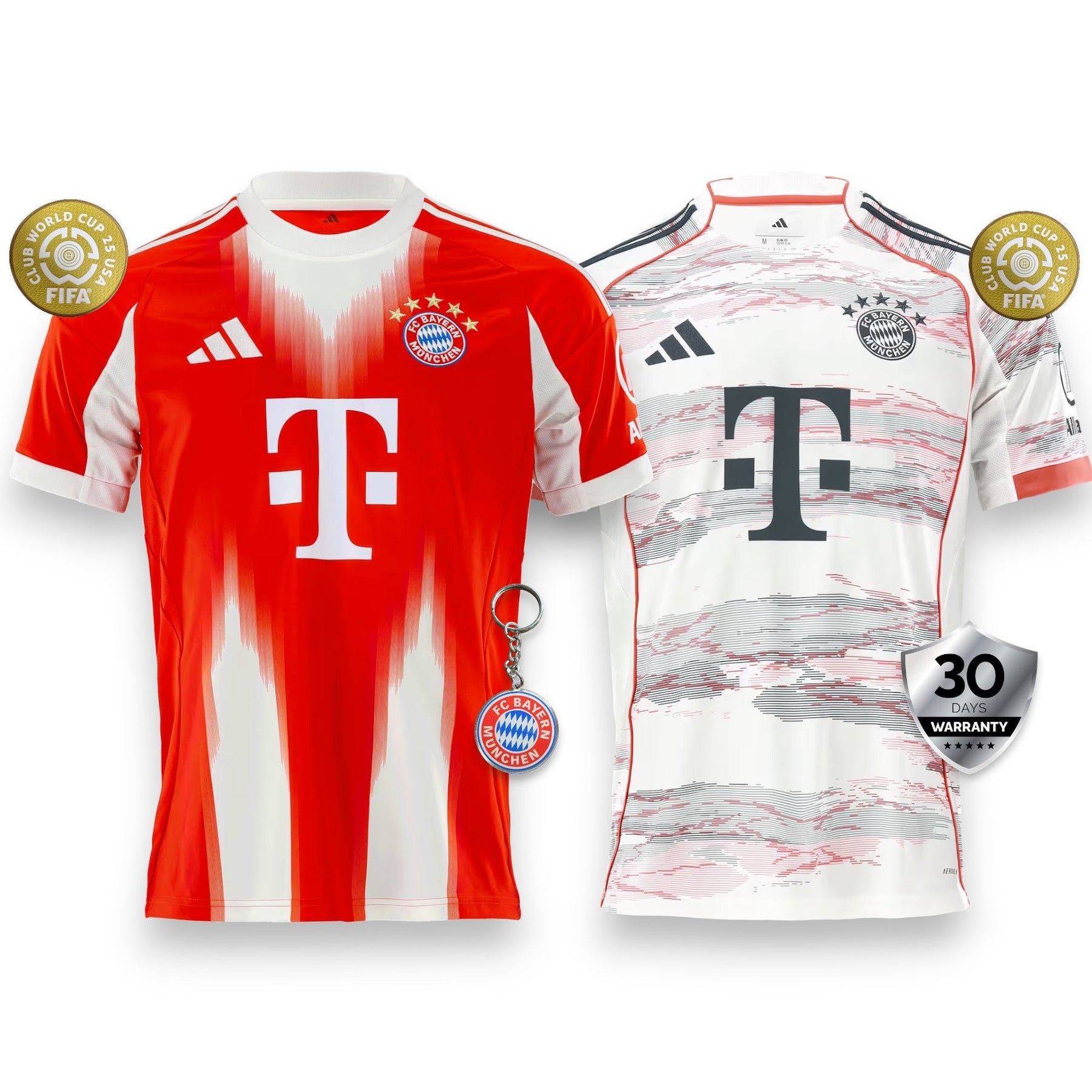 Combo Bayern Munich Home + Away Jersey 2025/26