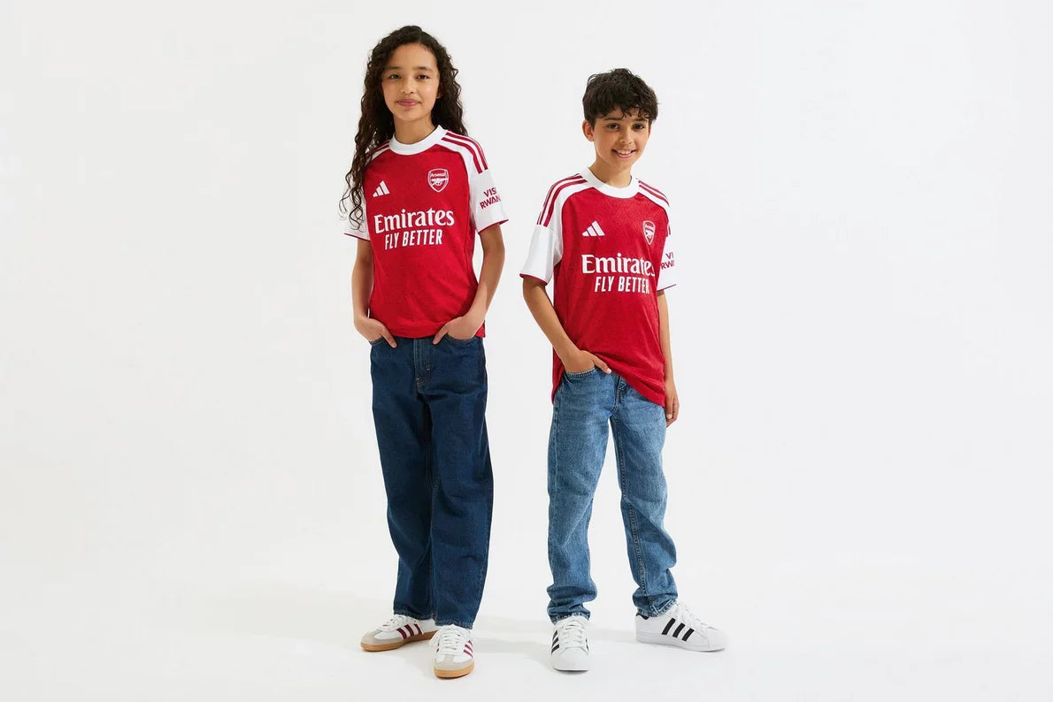 Kids Arsenal Home Kit 2025/26