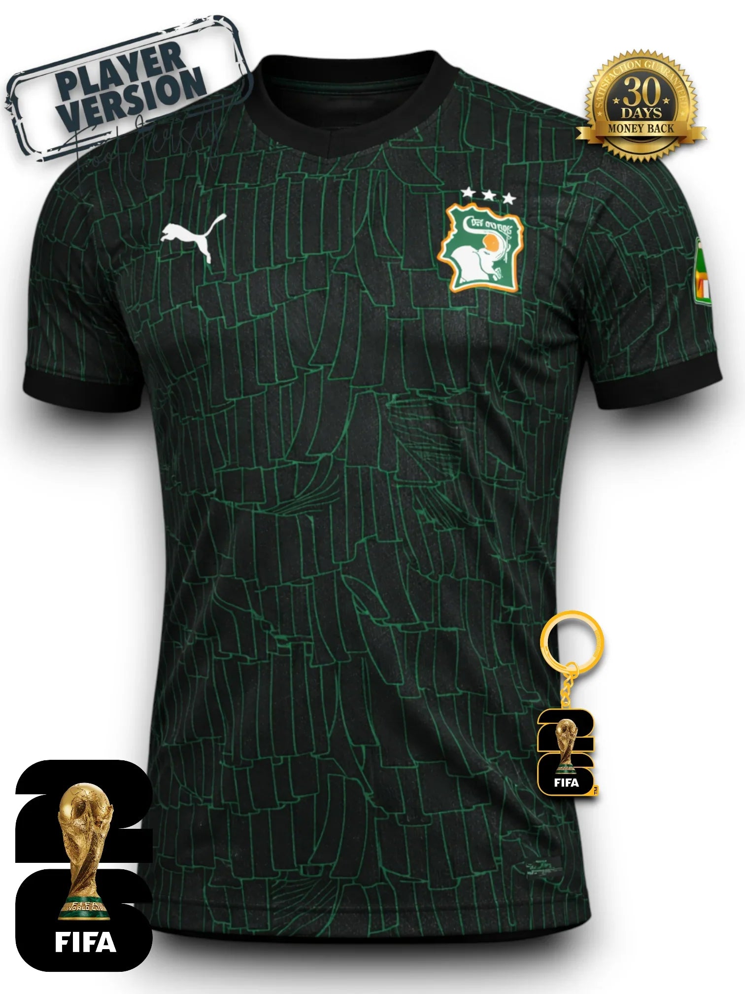 Ivory Coast World Cup 2026 Special Edition I Jersey - Player Version