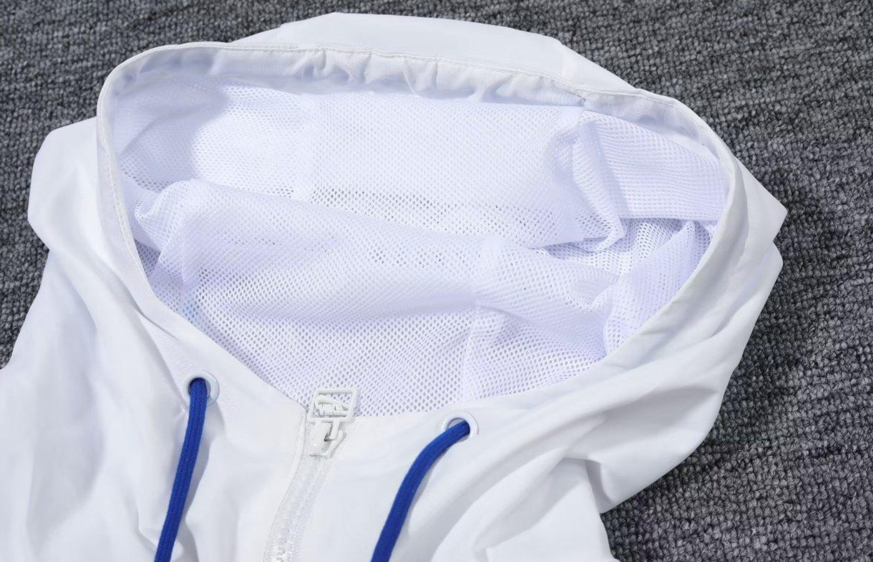 England Windbreaker White