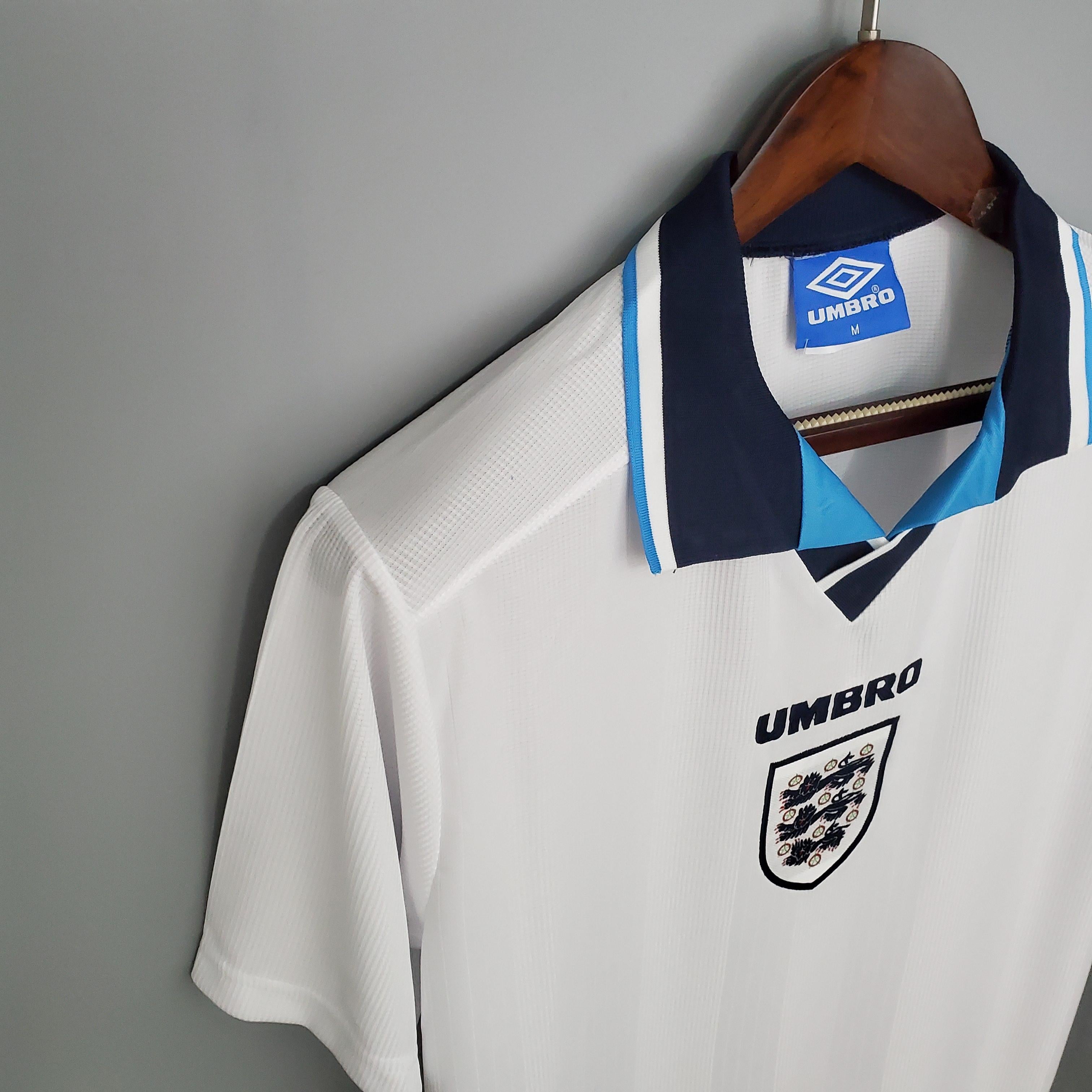 England Retro European Championship Home Jersey 1995/97