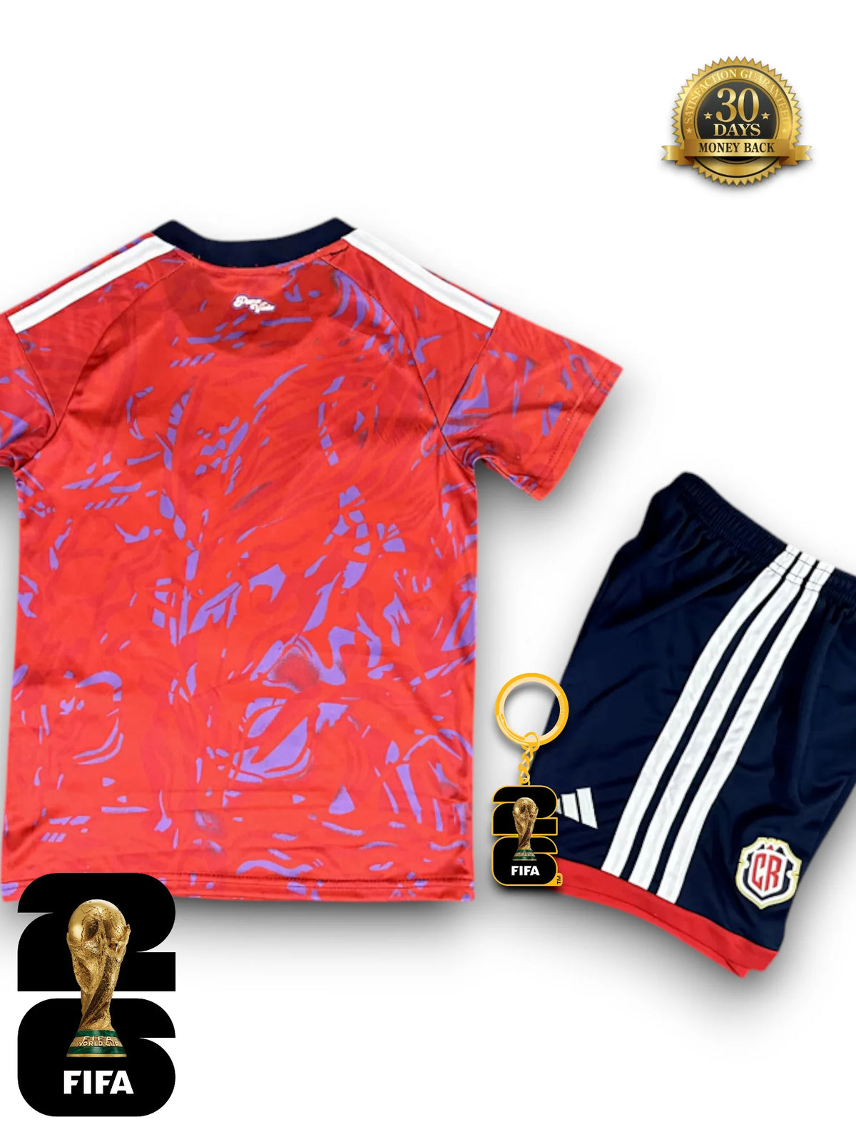 Kit Kids Costa Rica World Cup 2026 Jersey