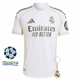 Real Madrid Home Jersey 2025/26 - Version Fan