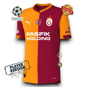 Galatasaray Player Home Jersey 2025/26 - With Sponsors