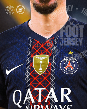 Paris Saint Germain Home Jersey 2025/26 - World Champion Patch