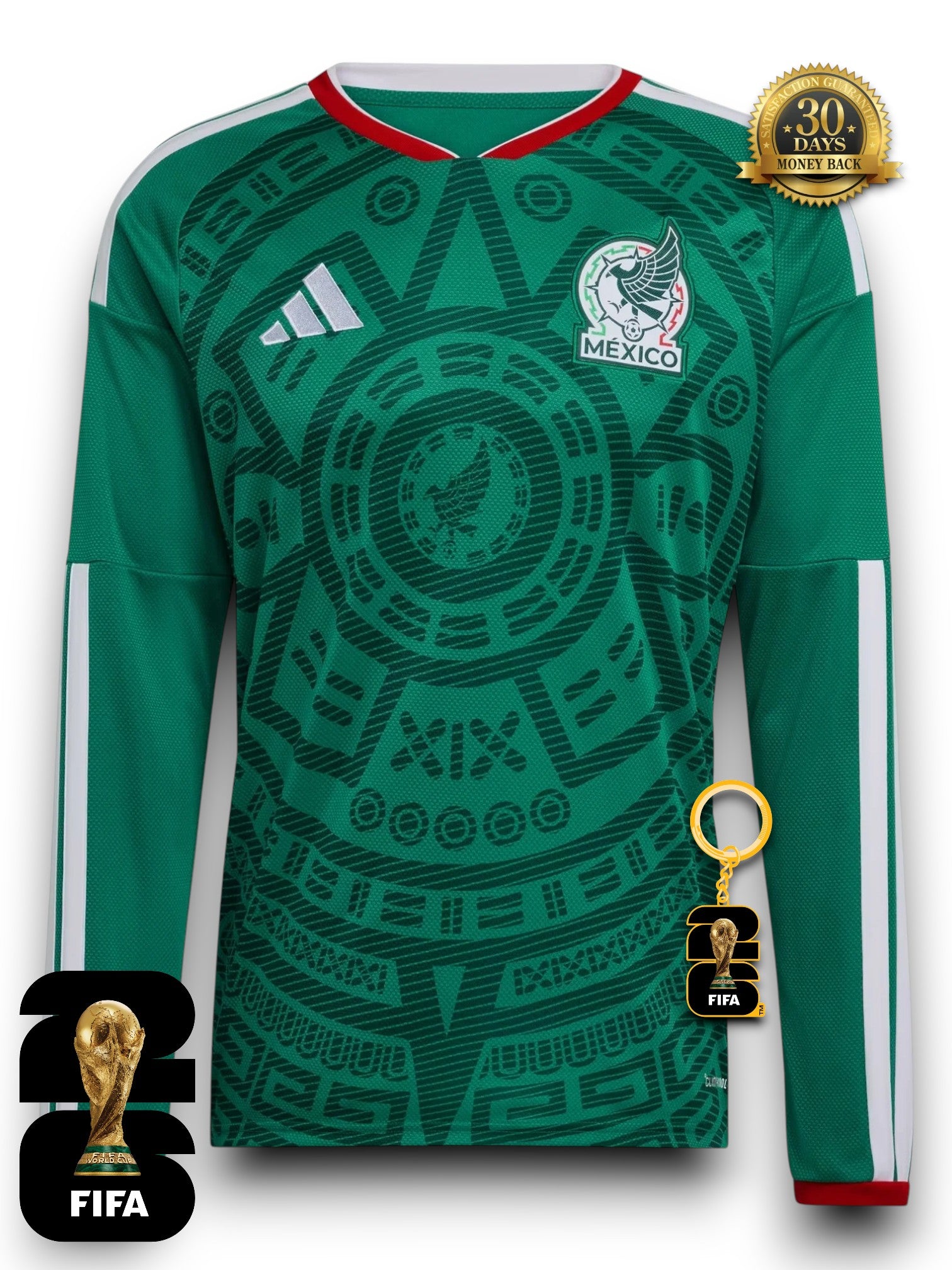 Mexico World Cup 2026 Jersey - Long Sleeve