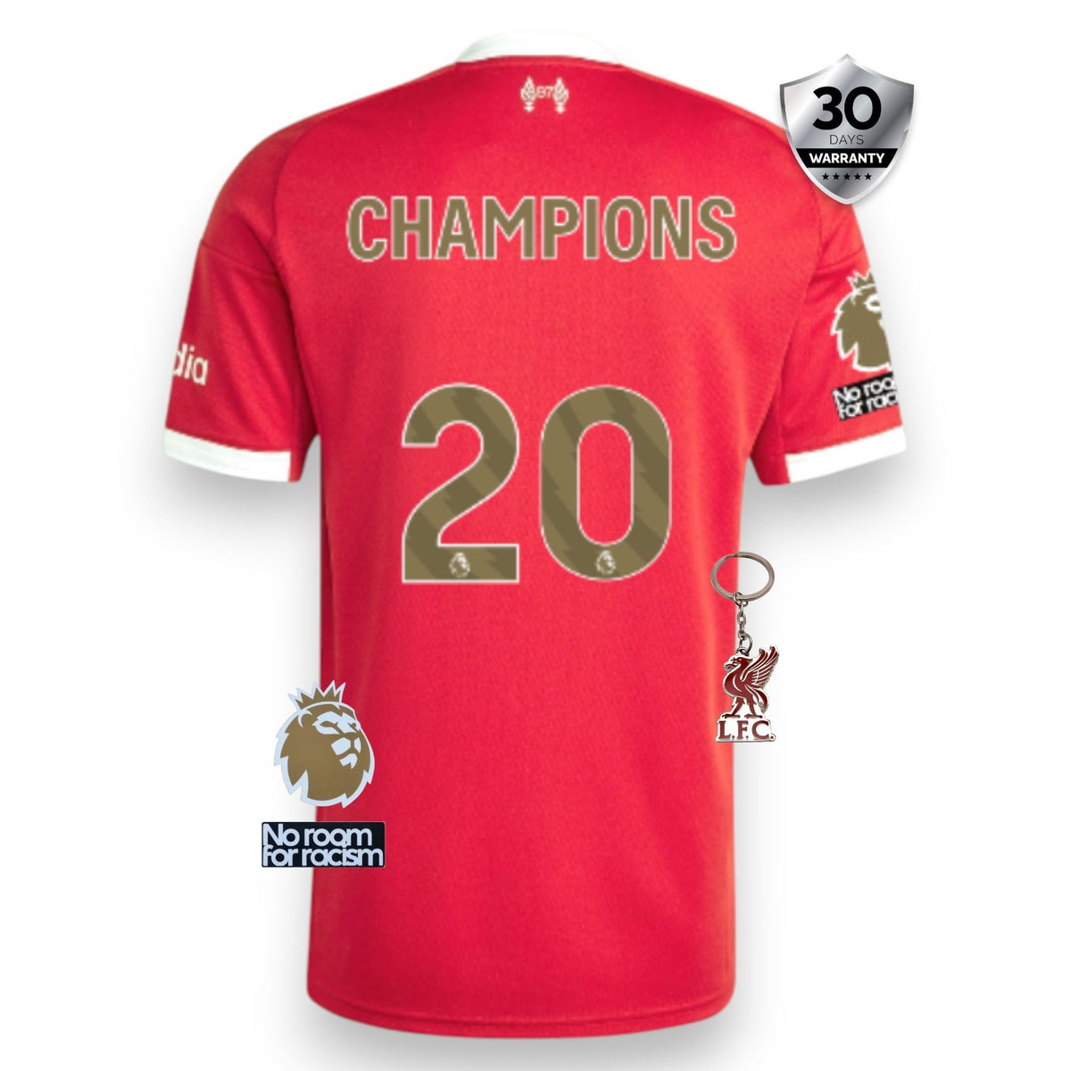 Liverpool Home Jersey 2025/26 - CHAMPIONS #20