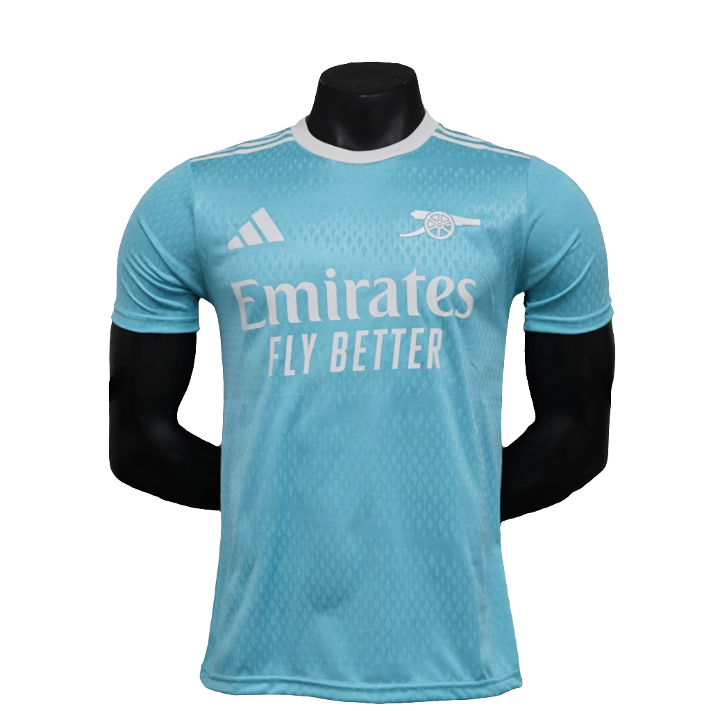 Arsenal 25/26 Pre-Match Jersey - Sky Blue - Player Version