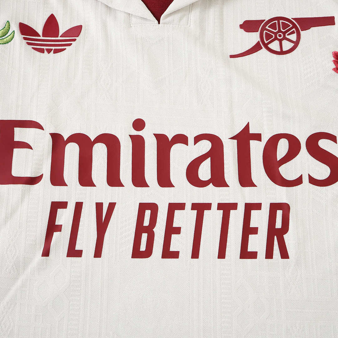 Arsenal Third Jersey 2025/26 - Embroidered version