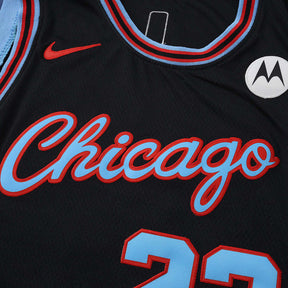 NBA Chicago Bulls black 23#JORDAN 2025/26