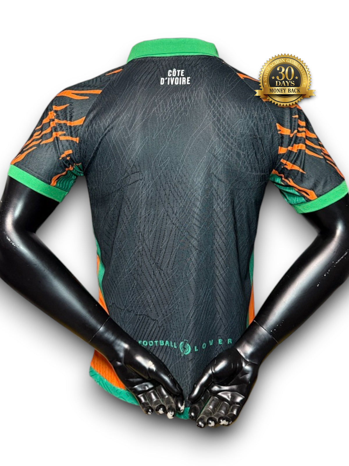 Ivory Coast Special Edition Black Jersey - Player Version