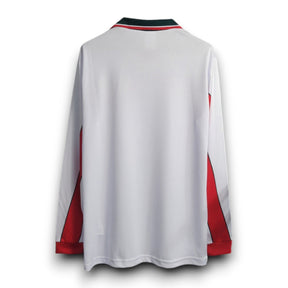 Morocco 1998 Away White Retro Jersey - Long Sleeve
