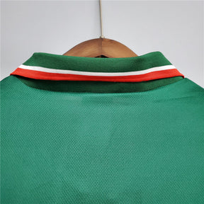 Morocco Away Green Retro Jersey 1998
