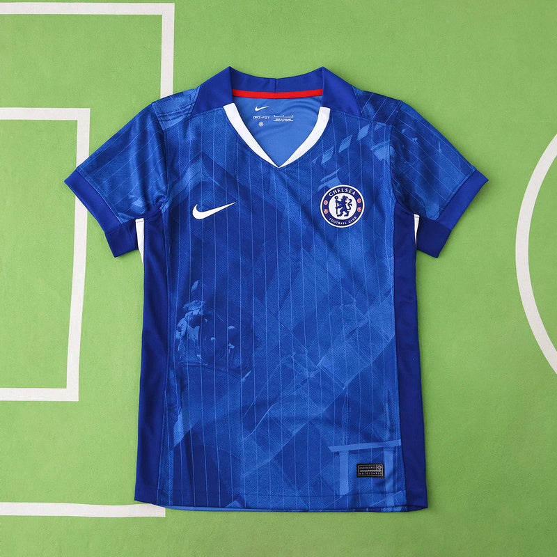 Chelsea Home Jersey 25/26 - Womens - with World Champions 25 printing