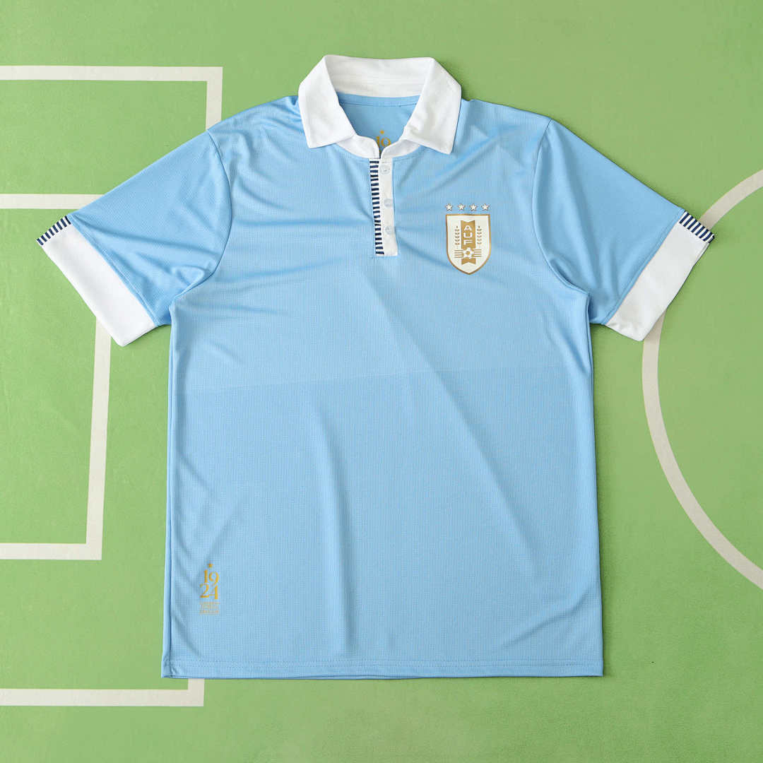 Uruguay UEFA Blue Commemorative Jersey 2024