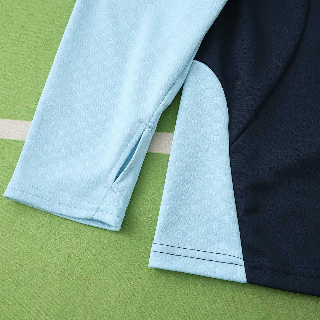 Argentina World Cup 2026 Half-Zip Training Suit Set Blue