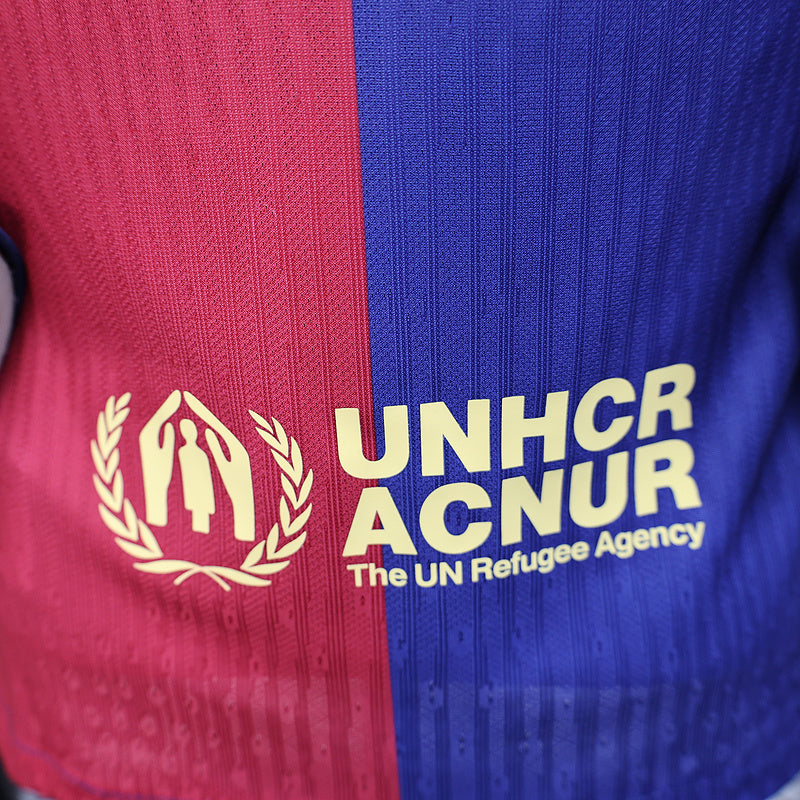 Barcelona Home Player Jersey X Travis Scott - Long Sleeve