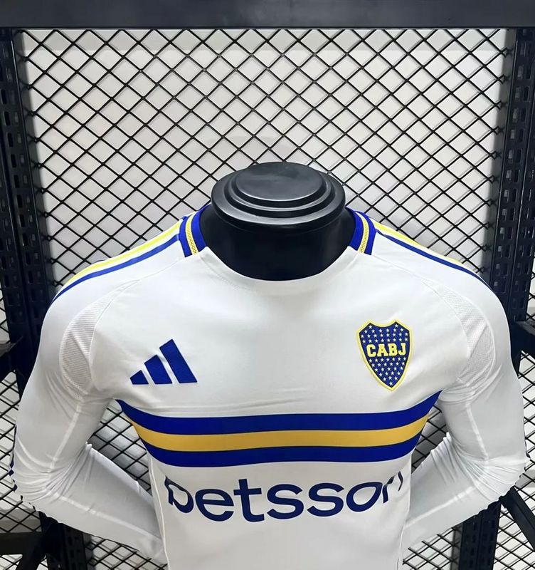 Boca Juniors Player Away Jersey 2024/25 - Long Sleeve