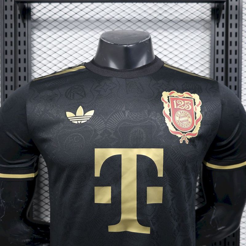 Bayern Munich Player Jersey 125th Anniversary Black