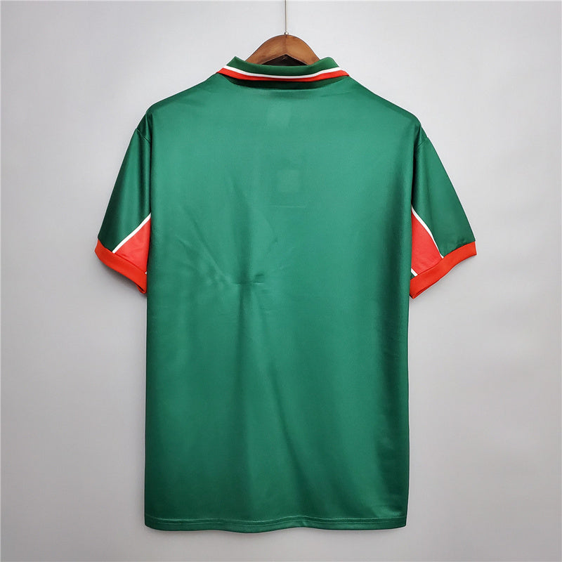 Morocco Away Green Retro Jersey 1998