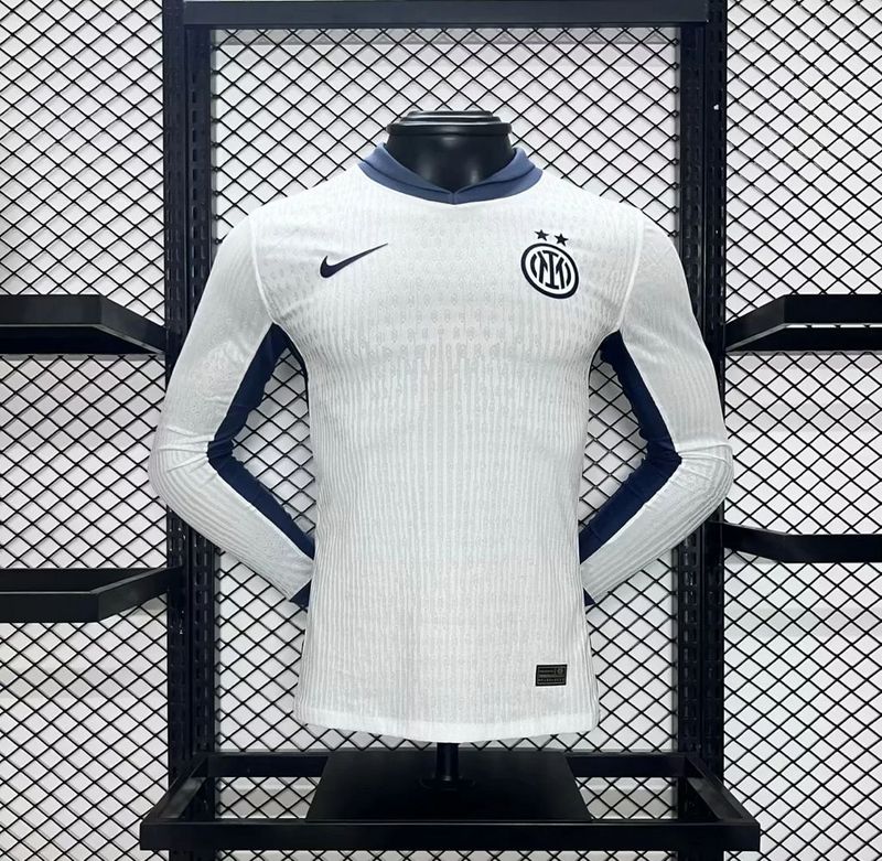 Inter Milan Away 2024/2025 Player Jersey - Long Sleeve
