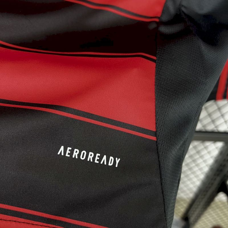 Camisa Flamengo Home Manga Longa 2025/26