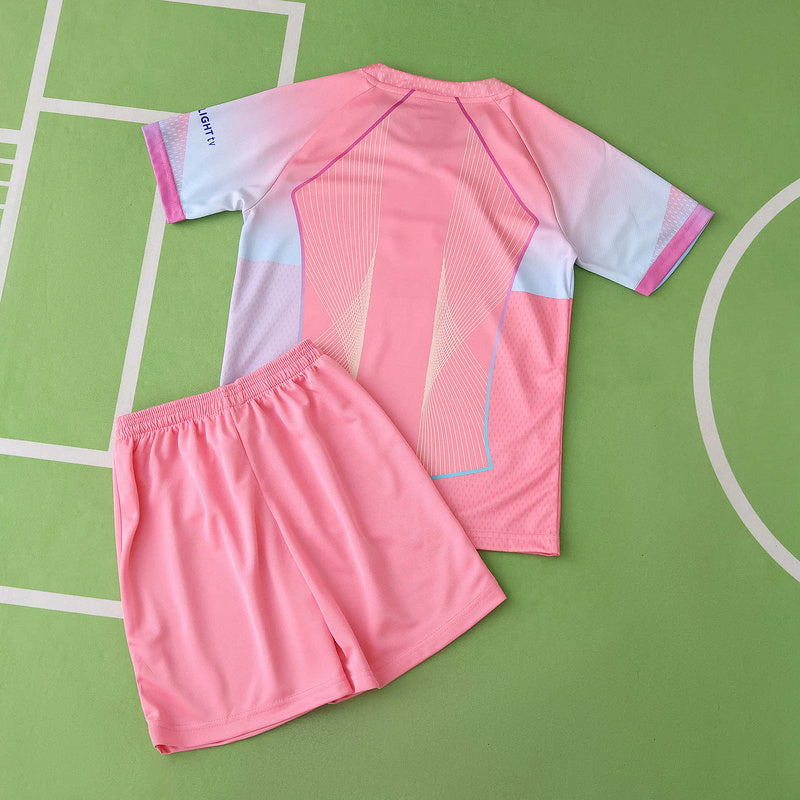 Kids Barcelona Special Edition Jersey Pink Kit 2025/26