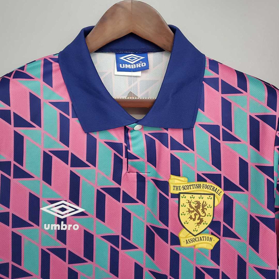 Scotland 1989/90 Away Jersey - Retro Version