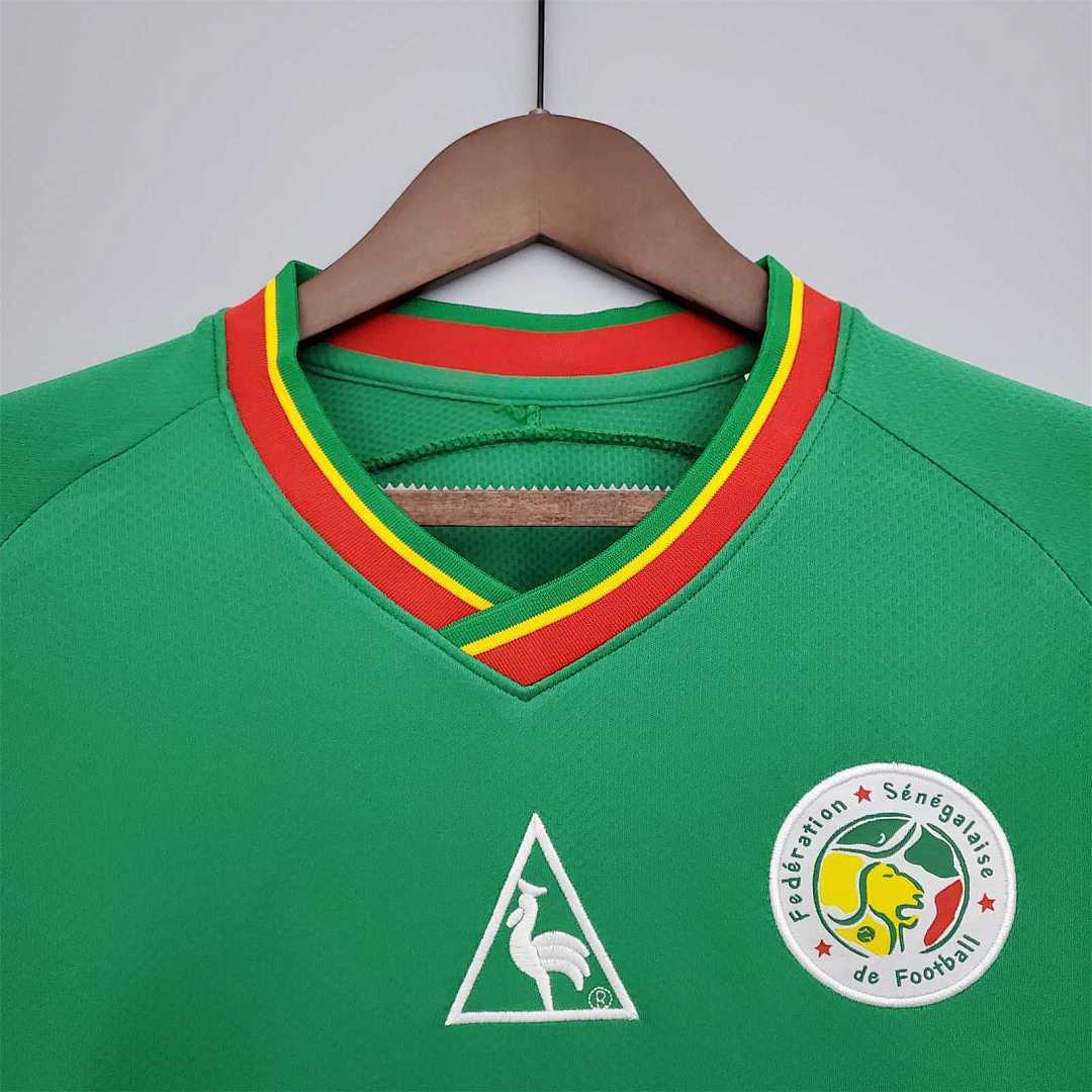 Senegal Retro Jersey Green 2002