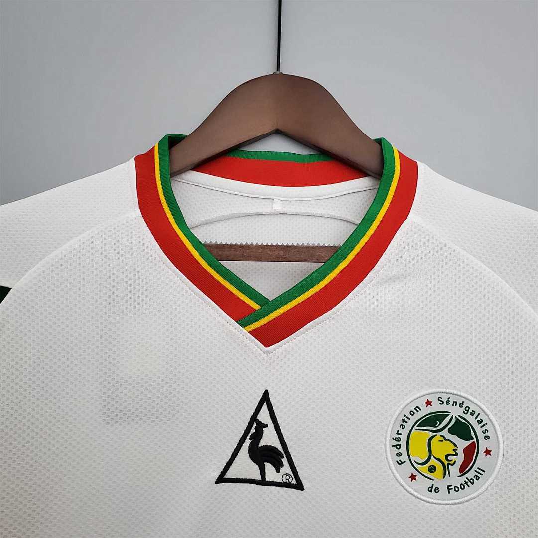 Senegal Retro Jersey White 2002