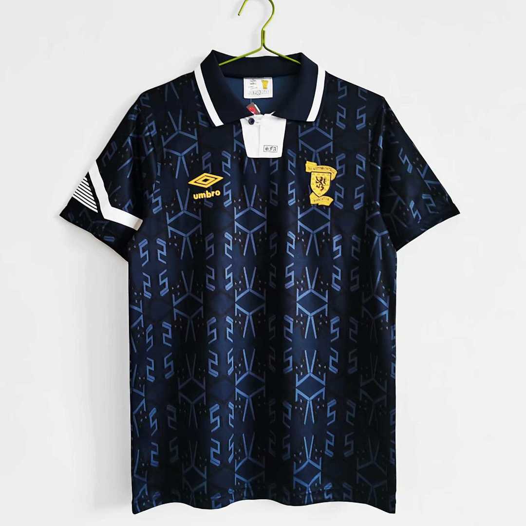 Scotland 1992/93 Home Jersey - Retro Version