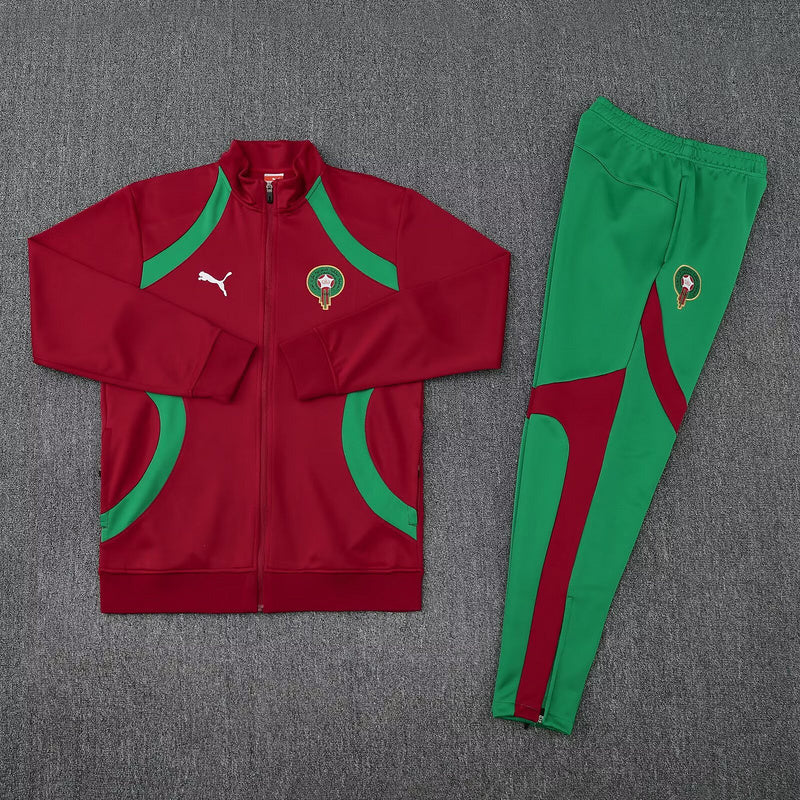Morocco 2025 Full-Zip TrackSuit