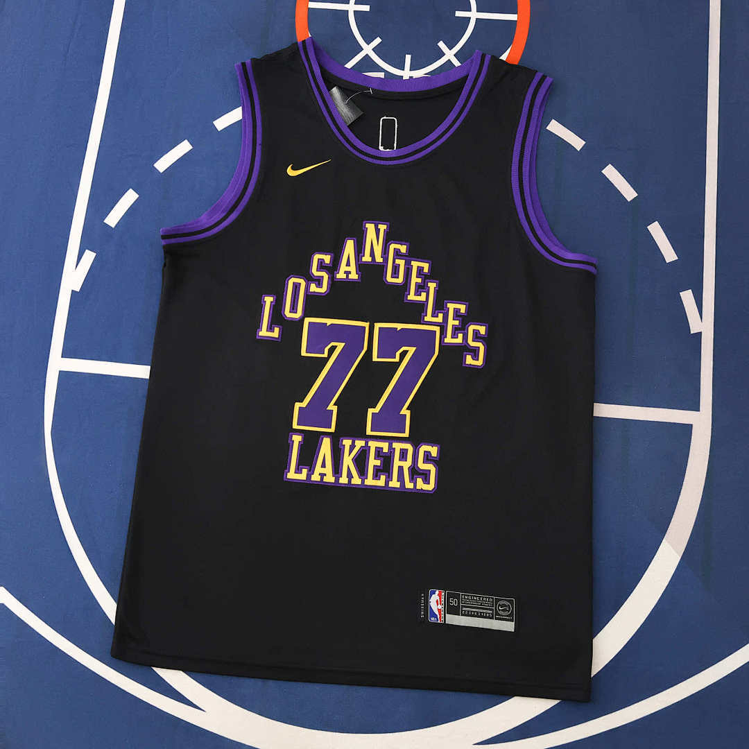 NBA L.A. Lakers black 77#DONCIC 2025/26
