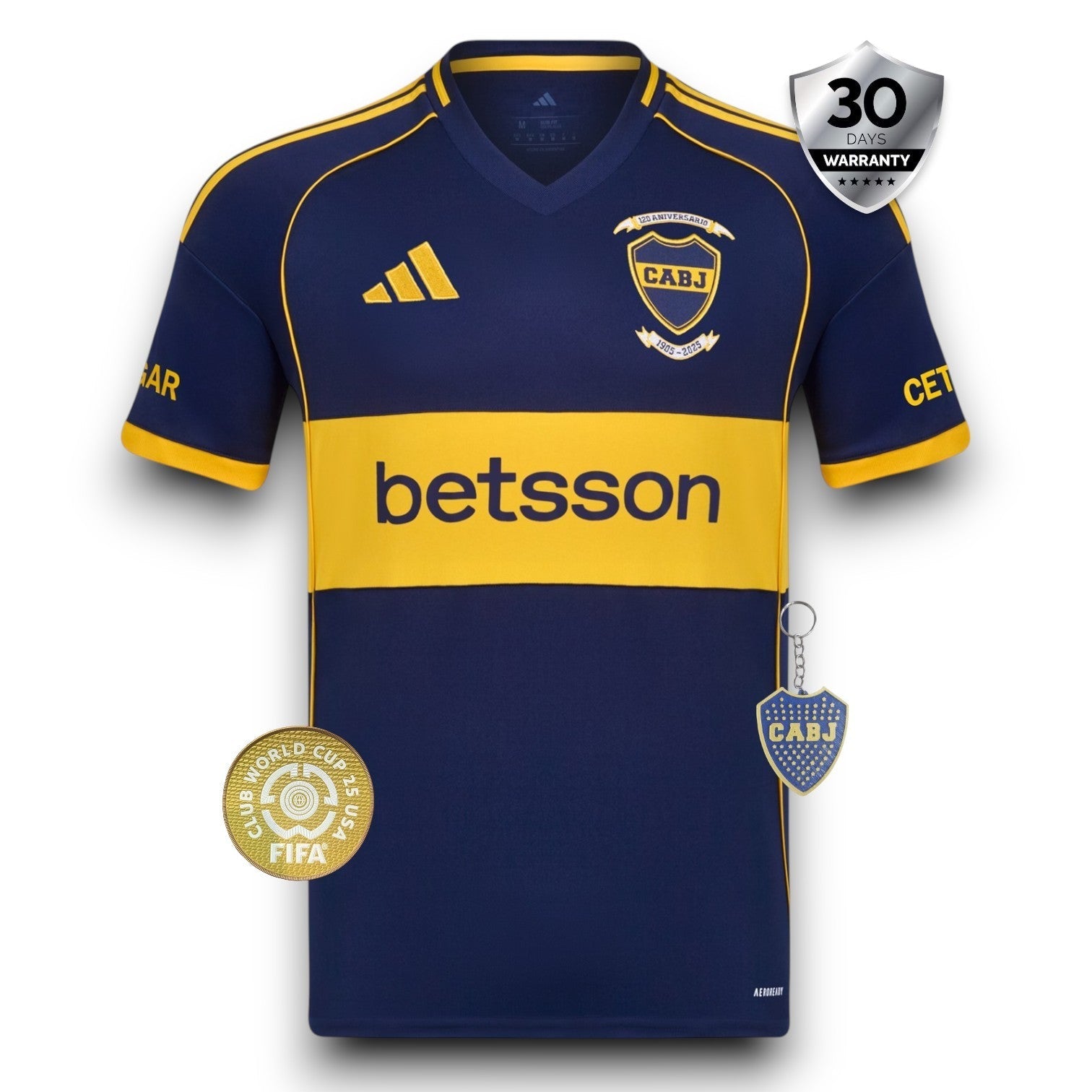Boca Juniors Home 120th Anniversary 2025/26 Jersey