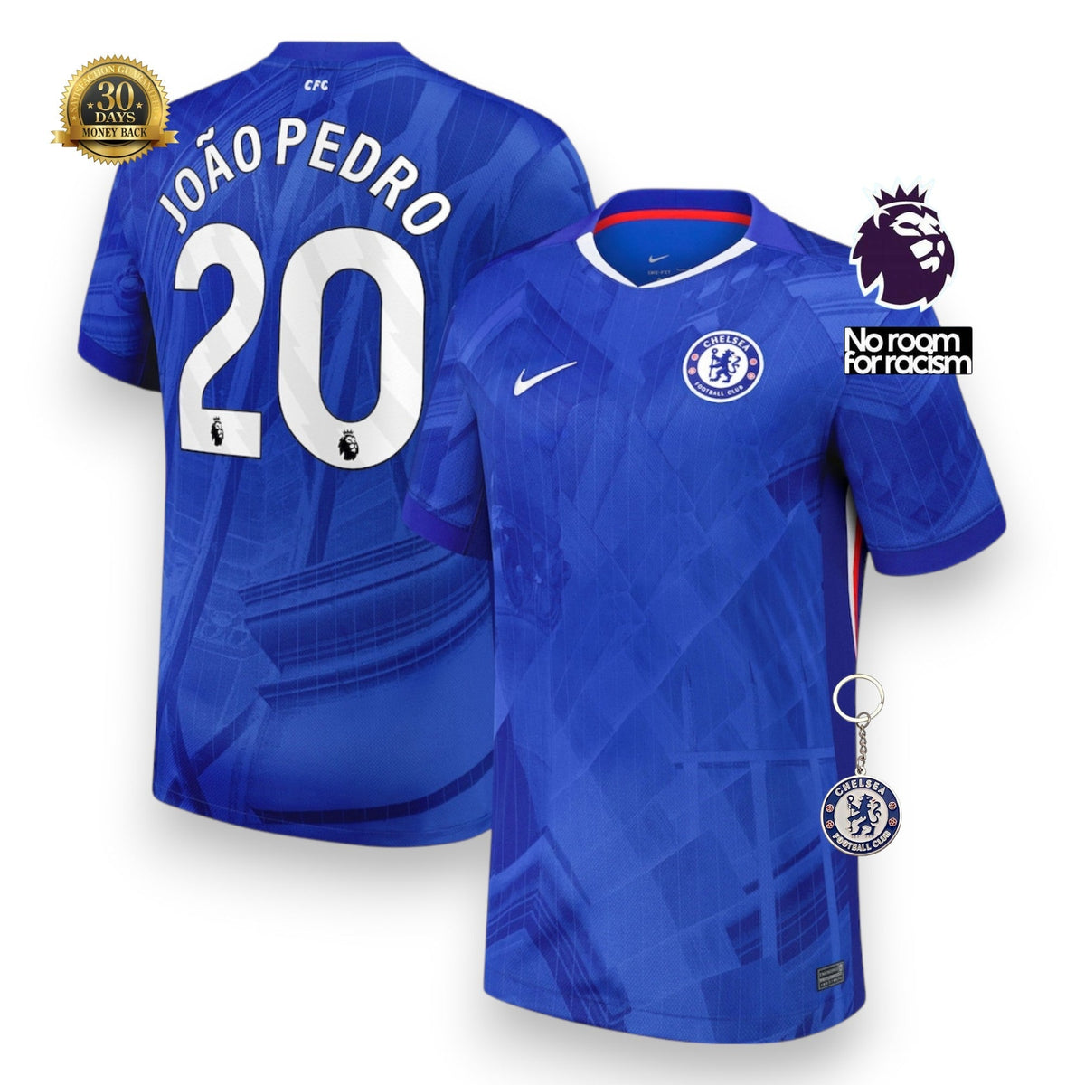 Chelsea Home Jersey 2025/2026 - JOÃO PEDRO #20
