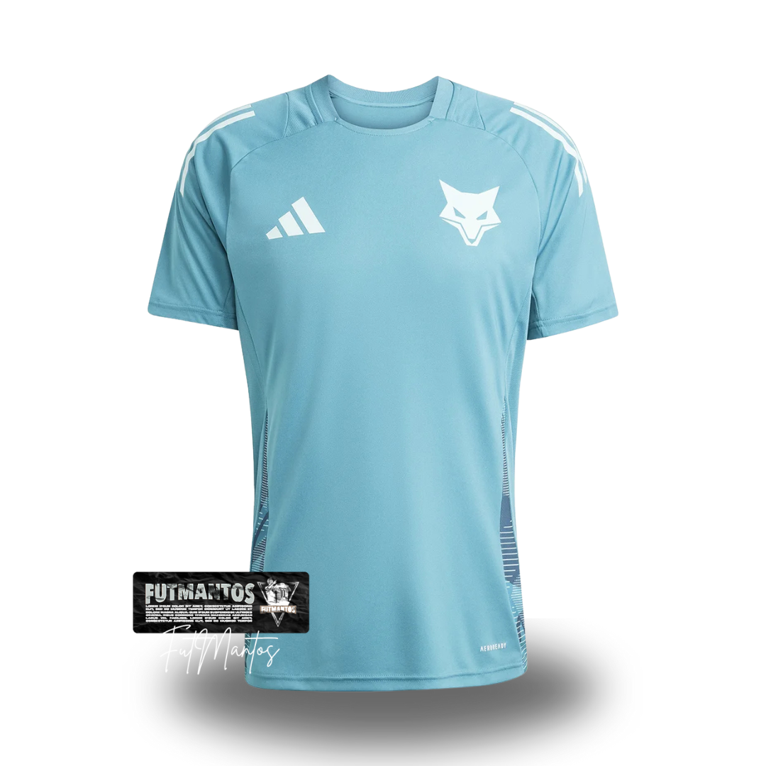 Camisa de Treino Cruzeiro 25/26 Azul Turquesa+Branco